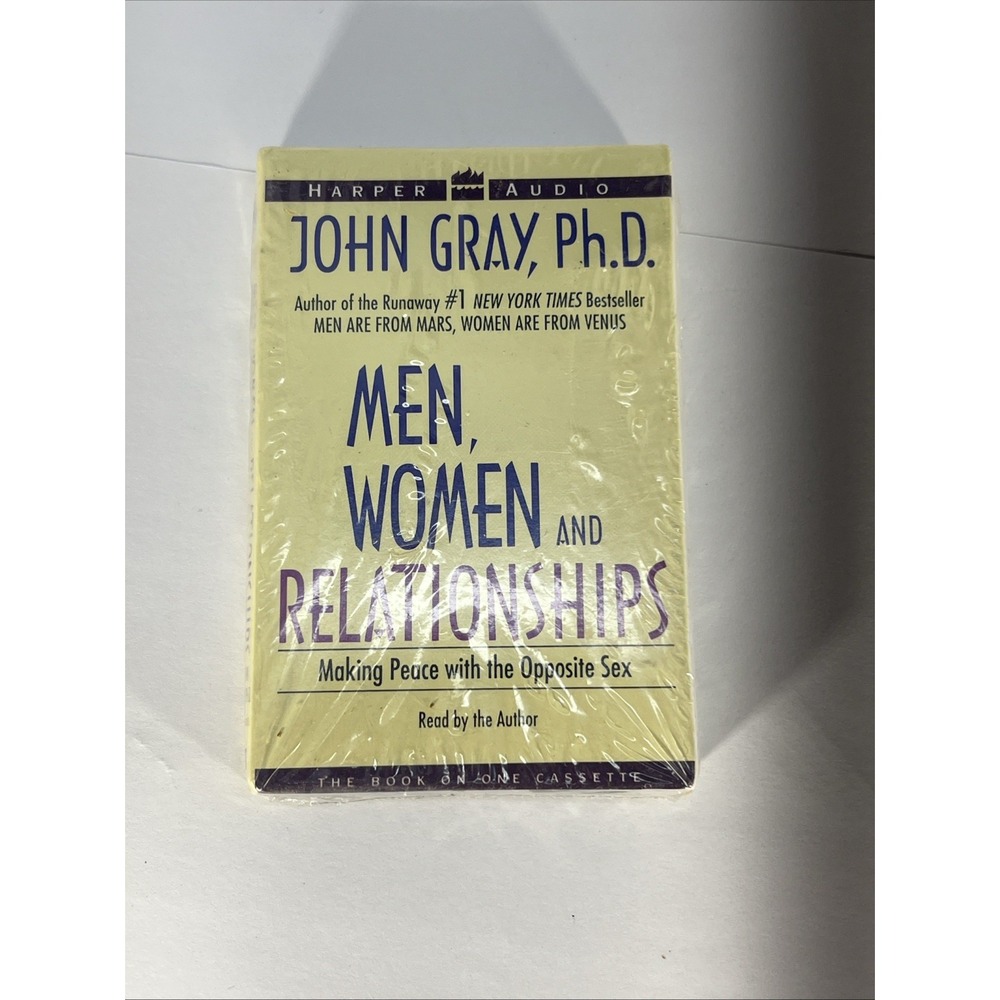 Men are from Mars, Women Are From Venus Audio‎ Book - John Gray Cassette Tape